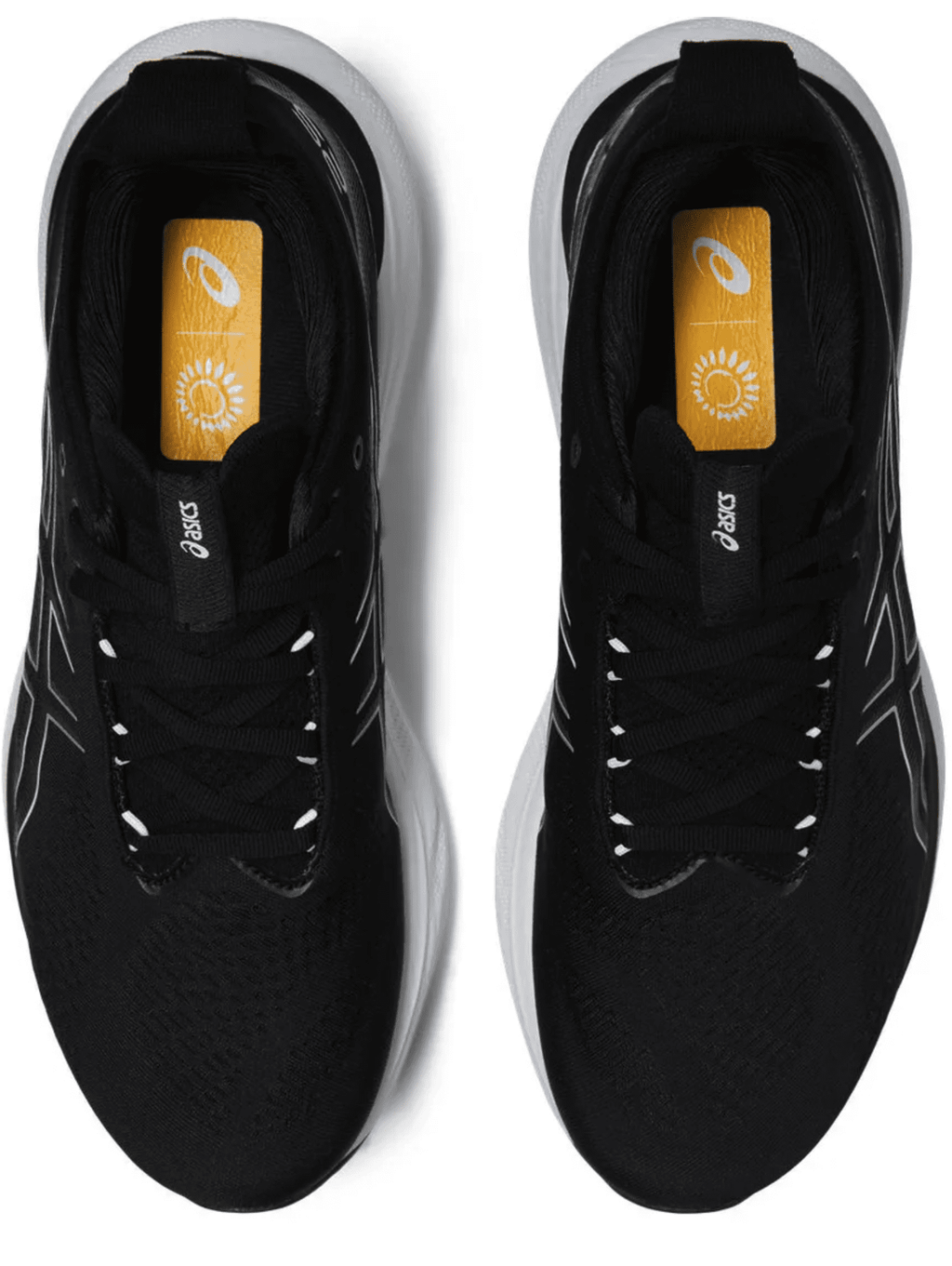 ASICS Women's Gel-Nimbus 25 Running Shoes, Size 10 US ( WIDE ), Black/Pure Silver