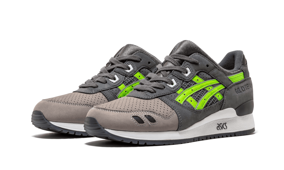 ASICS MENS Gel-Lyte 3 "Ronnie Fieg - Super Green 2016" H60KK 6570 from Stadium Goods