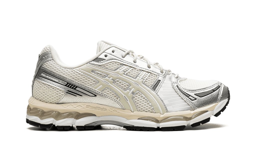 ASICS MENS Gel Kayano 12.1 "Ronnie Fieg Cream Pure Aqua" 1203A555 100 from Stadium Goods