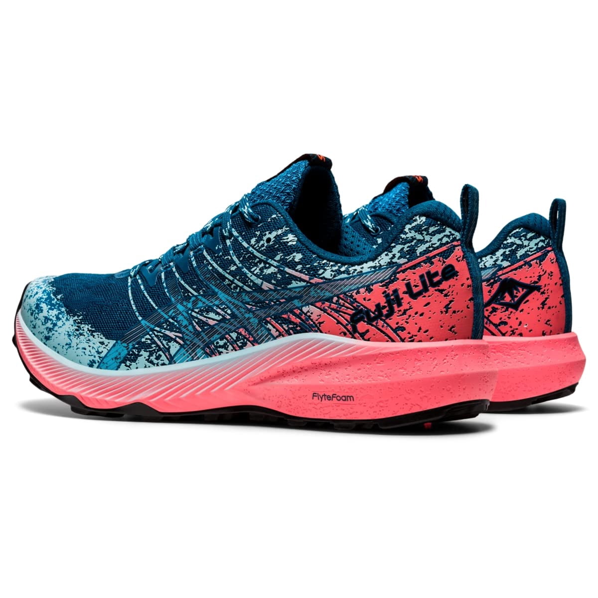 ASICS Women's Fuji Lite 2 Running Shoes, Size 10.5 US ( Standard ) , DEEP SEA Teal/Pure Silver