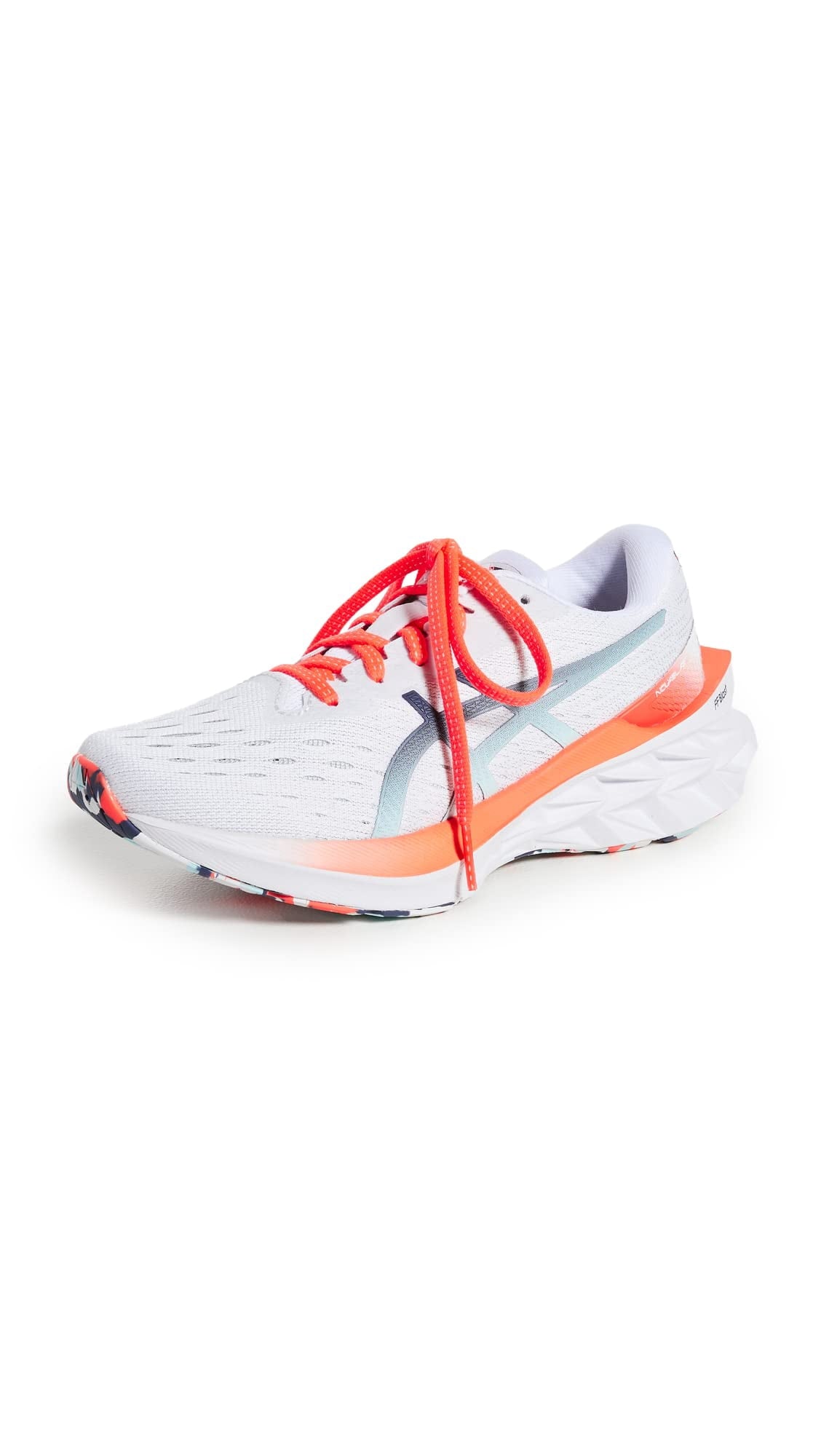 ASICS Women's NOVABLAST 2 Running Shoes, Size 7 US ( Standard ), White / White