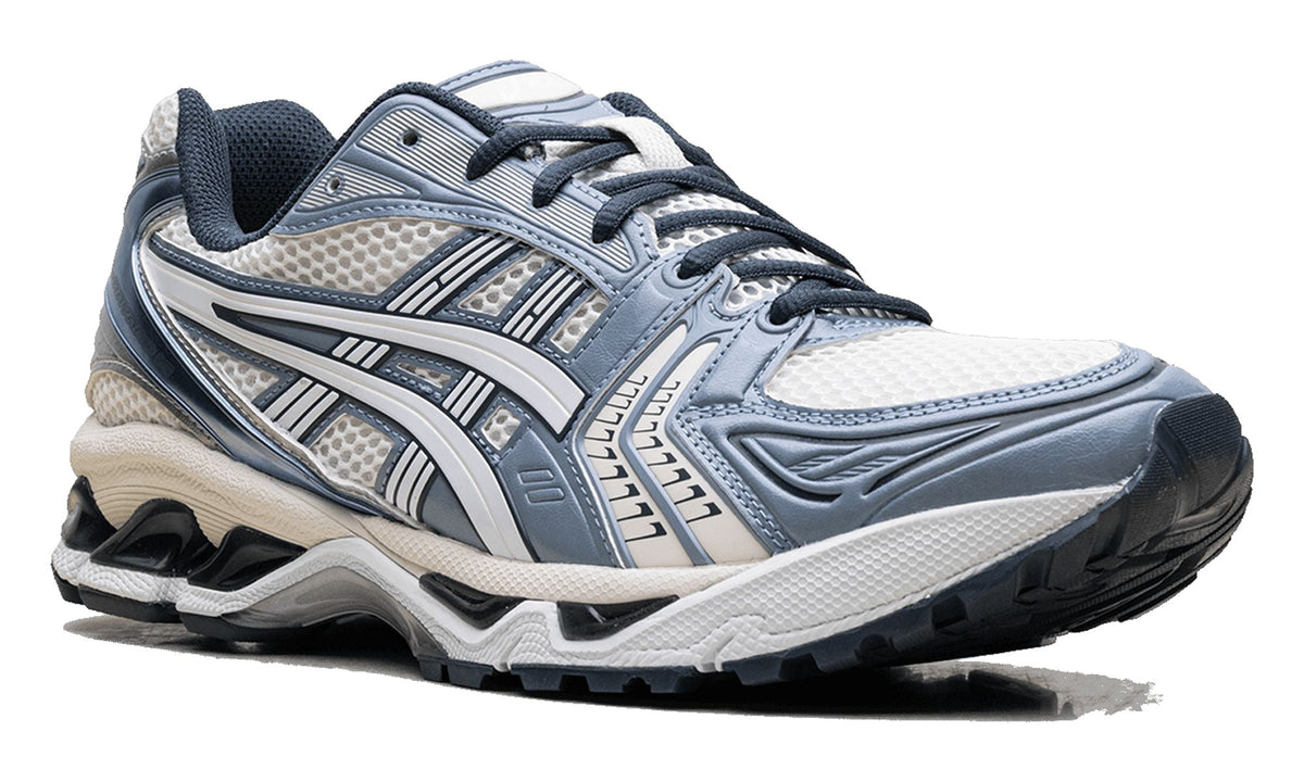 ASICS MENS ASICS GEL-Kayano 14 "Cream / Raw Indigo" 1203A537 116 1203A537 116 from Stadium Goods