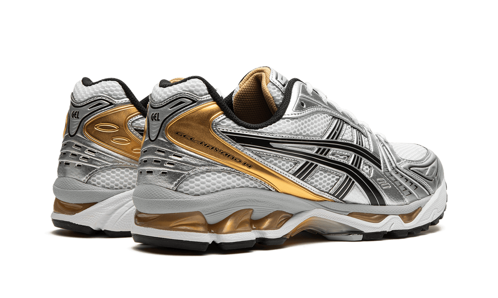 ASICS MENS Gel-Kayano 14 "White / Pure Gold" 1201A019 102 from Stadium Goods
