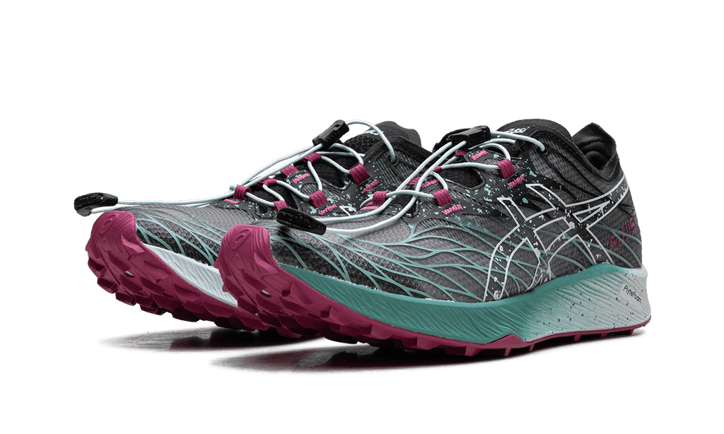 ASICS WOMENS FUJI SPEED Womens "BLACK SOOTHING SEA" 1012B176 001 1012B176 001 from Stadium Goods