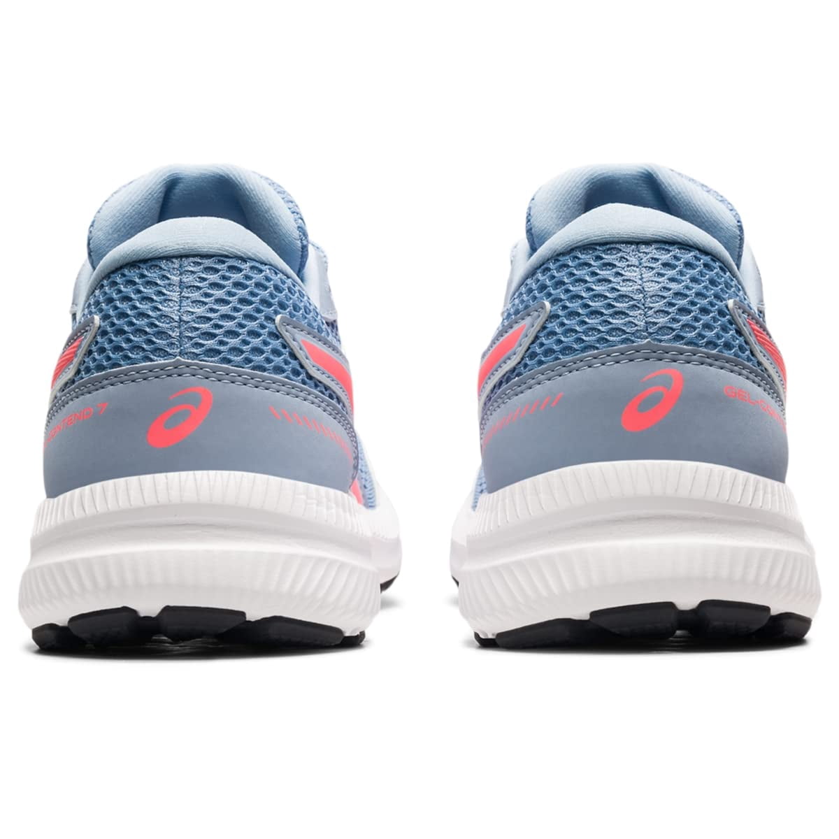 ASICS Women's Gel-Contend 7 Running shoes, 12 US ( Standard ) - Mist/Blazing Coral
