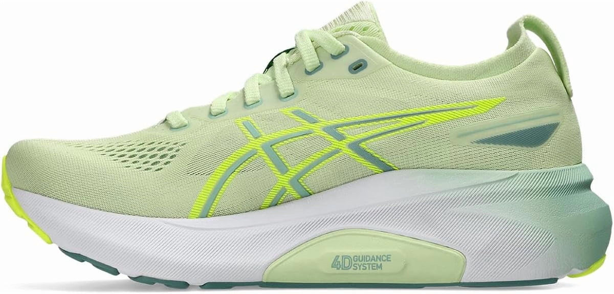 ASICS Women's Gel-Kayano 31 Running Shoes, Cool Matcha/Light Celadon, US 8 Wide