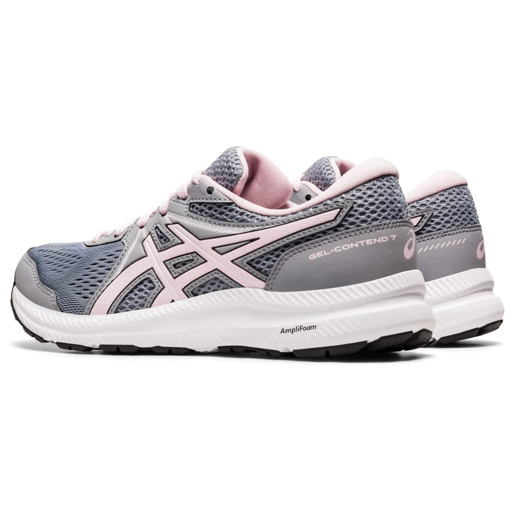 ASICS Women's Gel-Contend 7 Eeveryday shoes, 6 US ( Standard ) - Sheet Rock/Pink Salt
