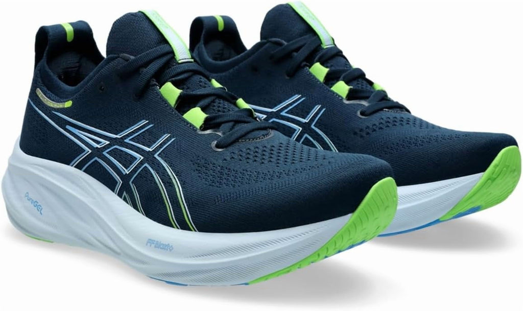 ASICS Male Adult Men 8 1011B794-400 French Blue/Electric Lime