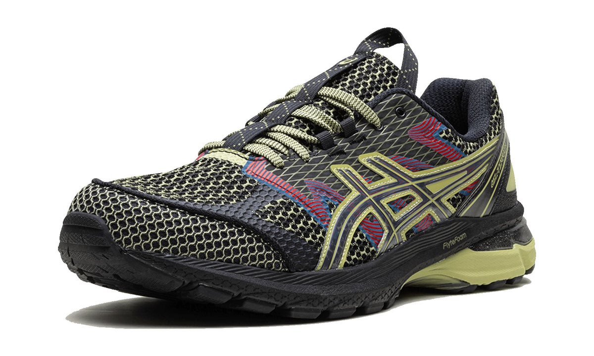 ASICS MENS GEL-Terrain "Black / Neon Lime" 1203A394 001 1203A394 001 from Stadium Goods