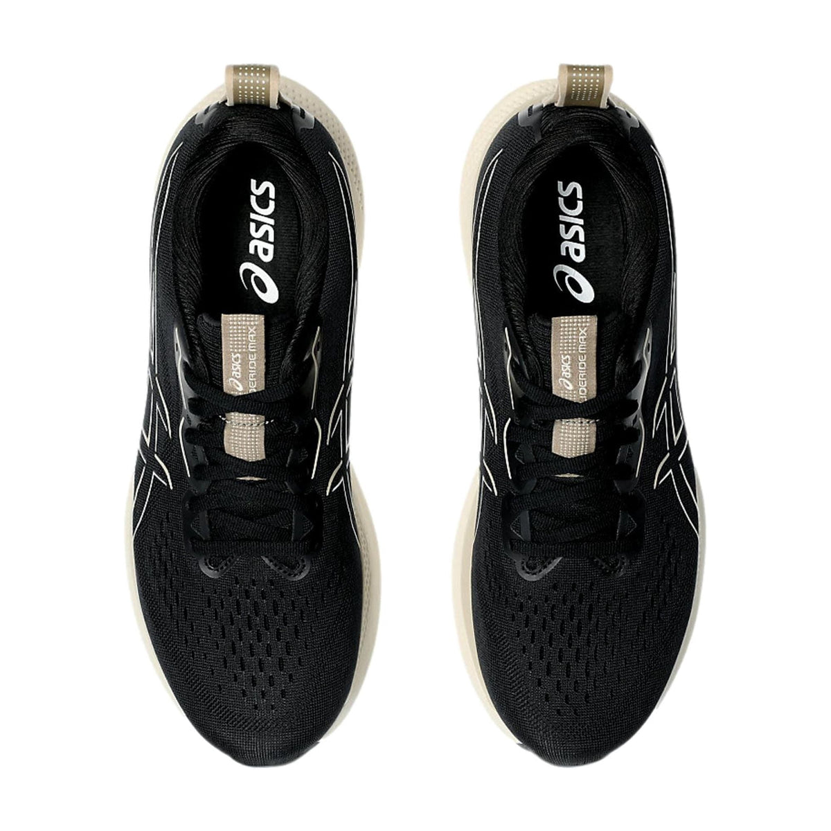 Asics Glideride Max Black / Oatmeal 1011B891-001 Men's Size 9