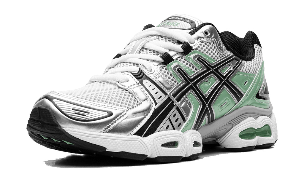 ASICS WOMENS GEL-NIMBUS 9 WMNS "White / Bamboo" 1202A278 109 from Stadium Goods