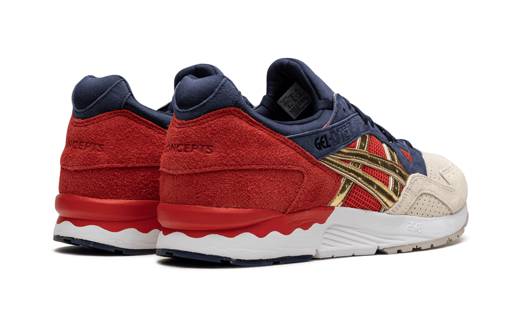 ASICS MENS Gel Lyte 5 "Concepts - Libertea" 1201A943 100 from Stadium Goods