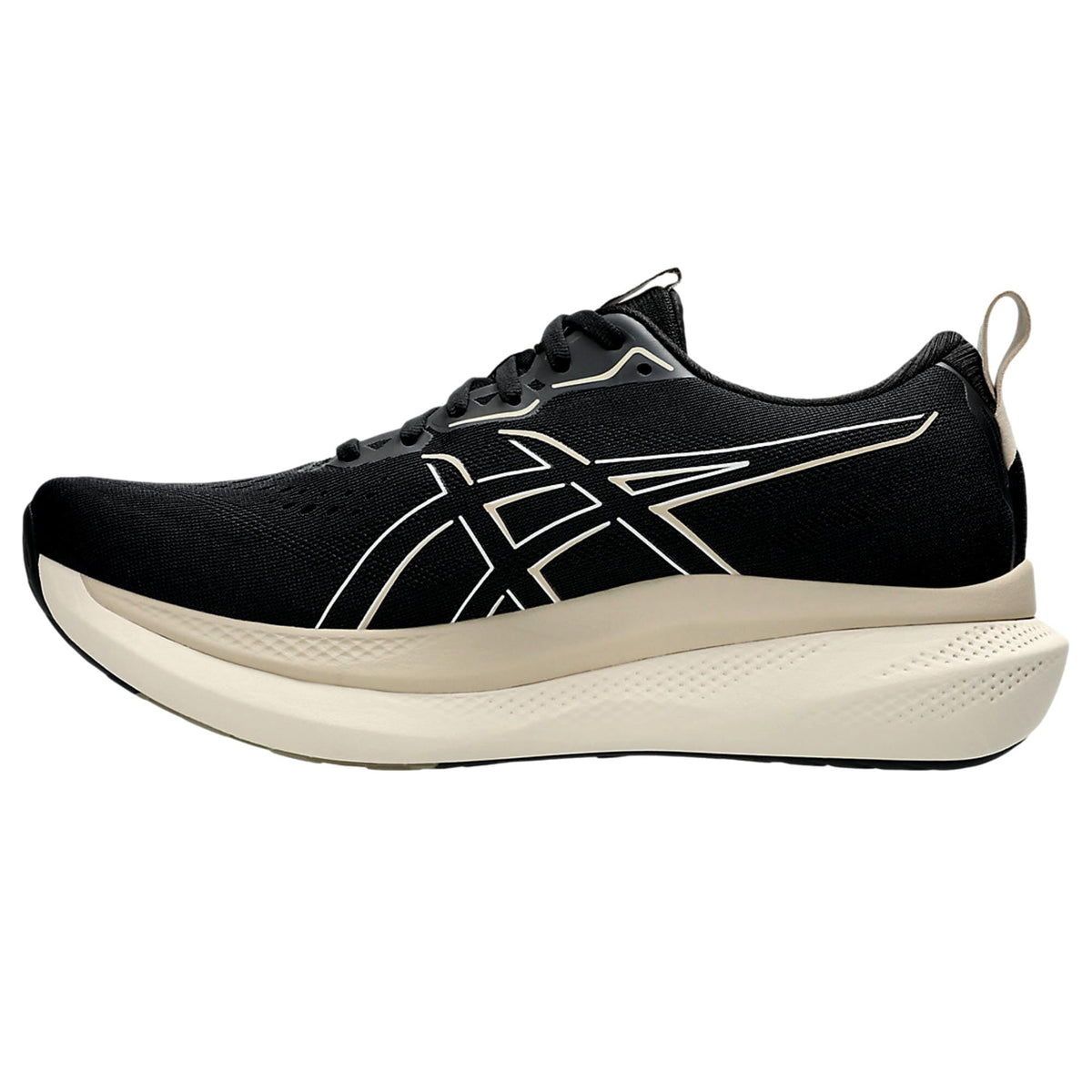 Asics Glideride Max Black / Oatmeal 1011B891-001 Men's Size 9
