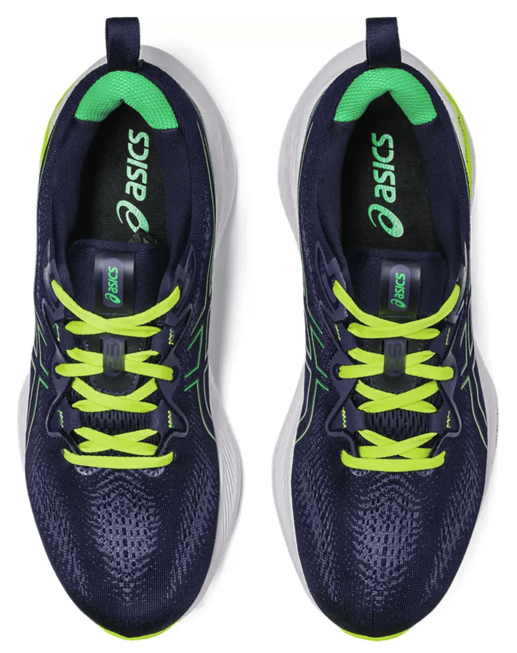 ASICS Men's Gel-Cumulus 25 Running Shoes, Size 9.5 US ( Standard ), Midnight/Cilantro