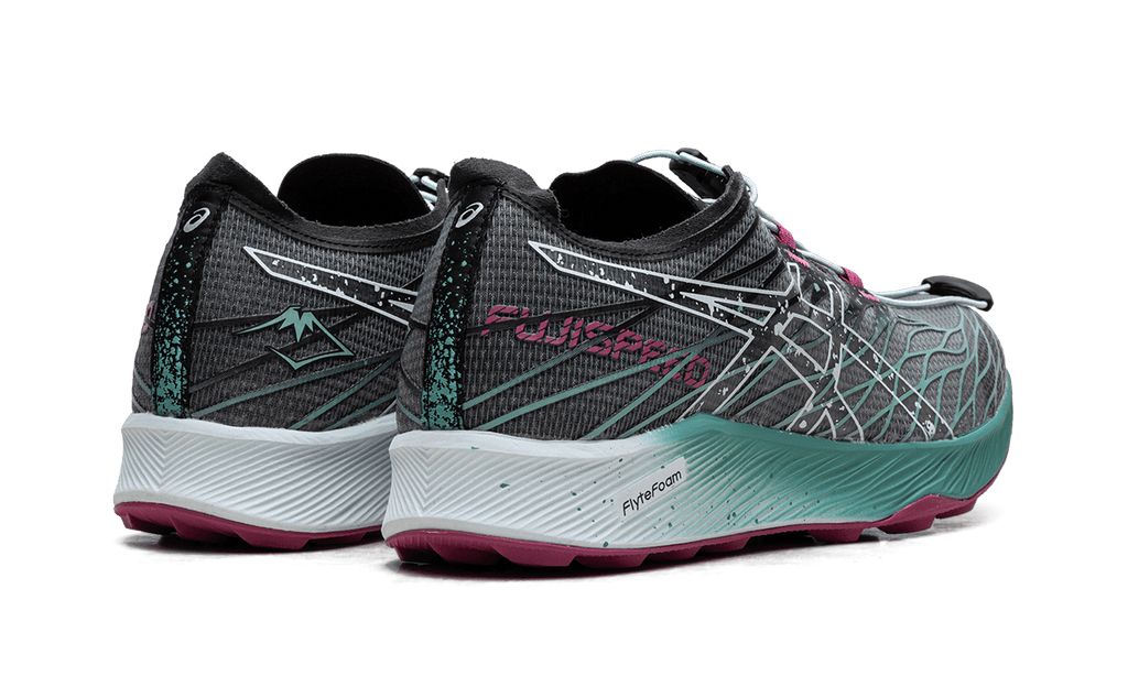 ASICS WOMENS FUJI SPEED Womens "BLACK SOOTHING SEA" 1012B176 001 1012B176 001 from Stadium Goods