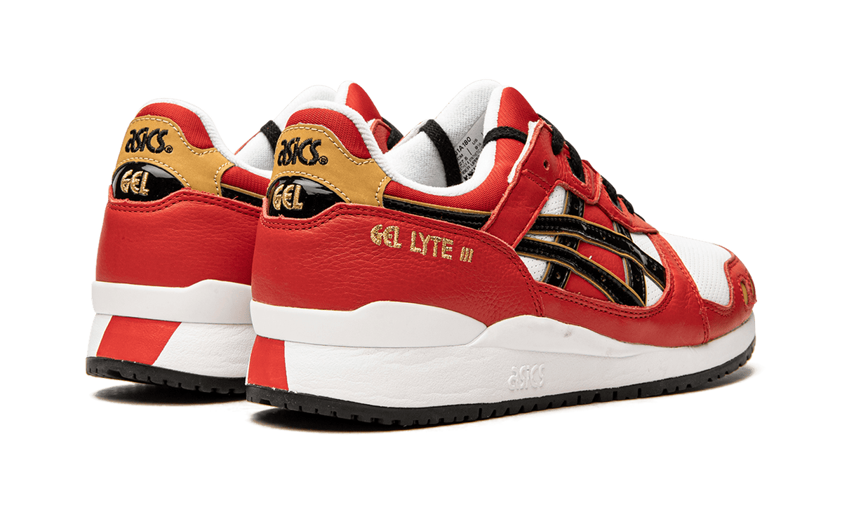 ASICS MENS Gel-Lyte 3 "Red Daruma" 1201A180 600 1201A180 600 from Stadium Goods