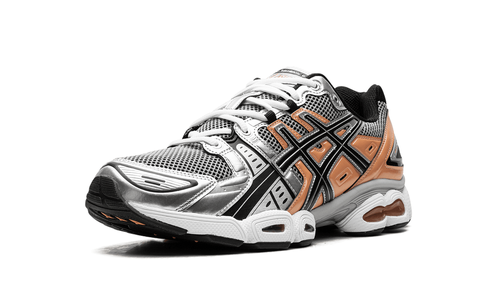 ASICS MENS GEL-Nimbus 9 "Sheet Rock / Orange Lily" 1201A424 025 1201A424 025 from Stadium Goods