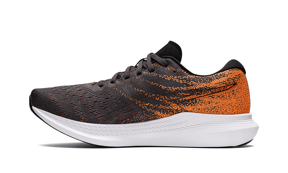 ASICS MENS EvoRide 3 "OBSIDIAN GREY SHOCKING ORANGE BLACK" 1011B339 020 1011B339 020 from Stadium Goods