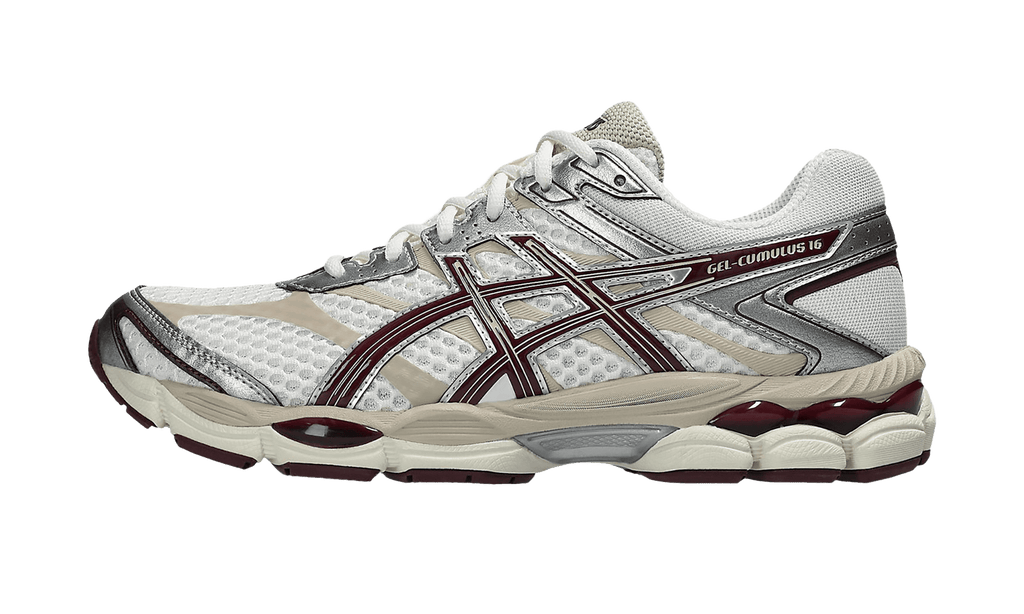 ASICS MENS Gel Cumulus 16 "Cream / Beniimo Purple" 1203A733 104 1203A733 104 from Stadium Goods