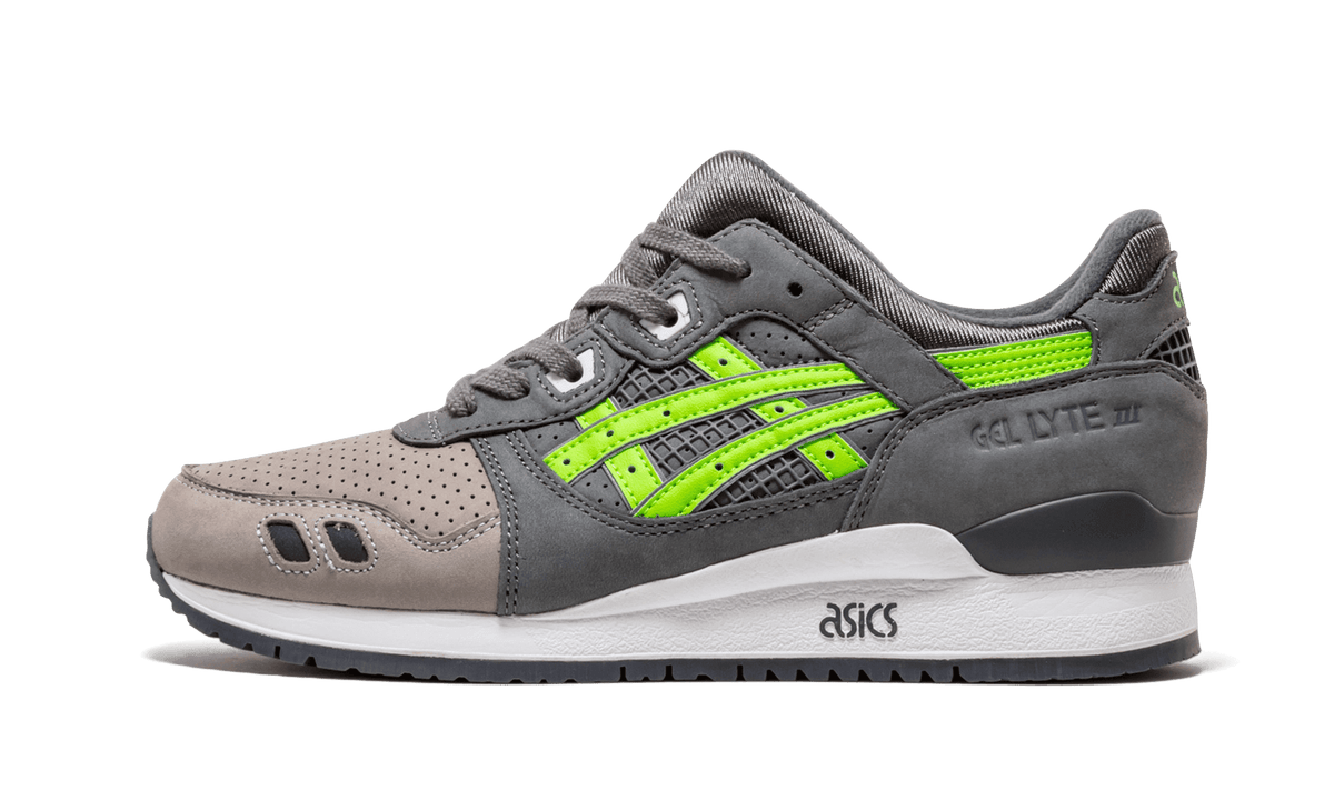 ASICS MENS Gel-Lyte 3 "Ronnie Fieg - Super Green 2016" H60KK 6570 from Stadium Goods