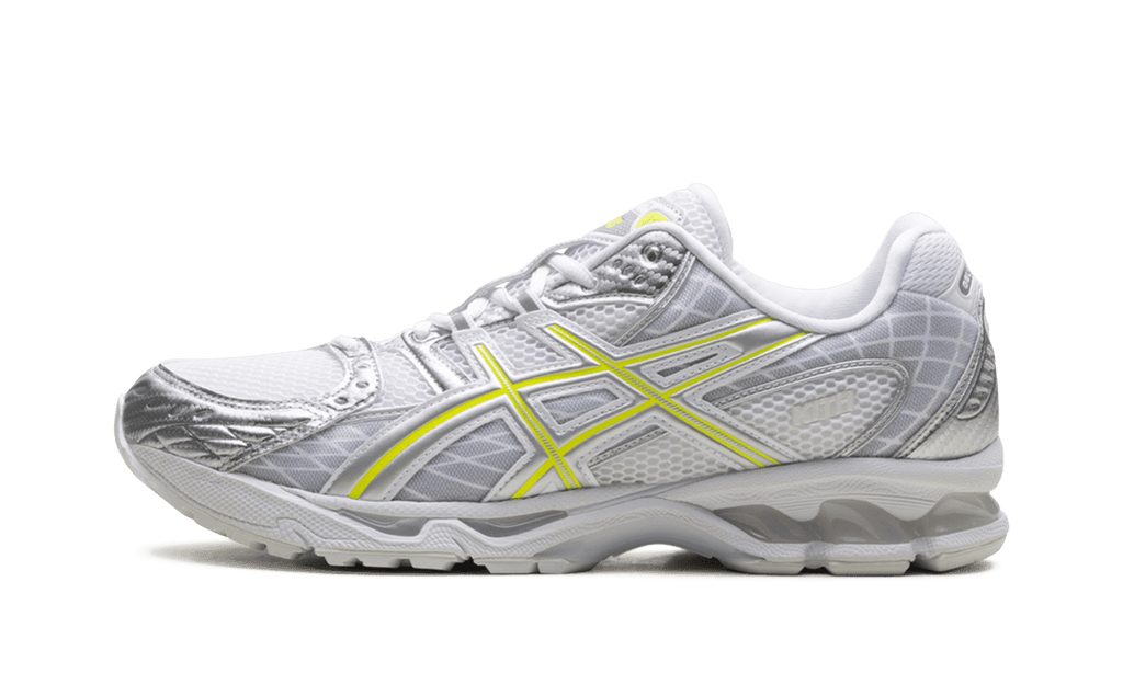 ASICS MENS Gel Nimbus 10.1 "Kith - White Pure Silver" 1203A844 100 from Stadium Goods