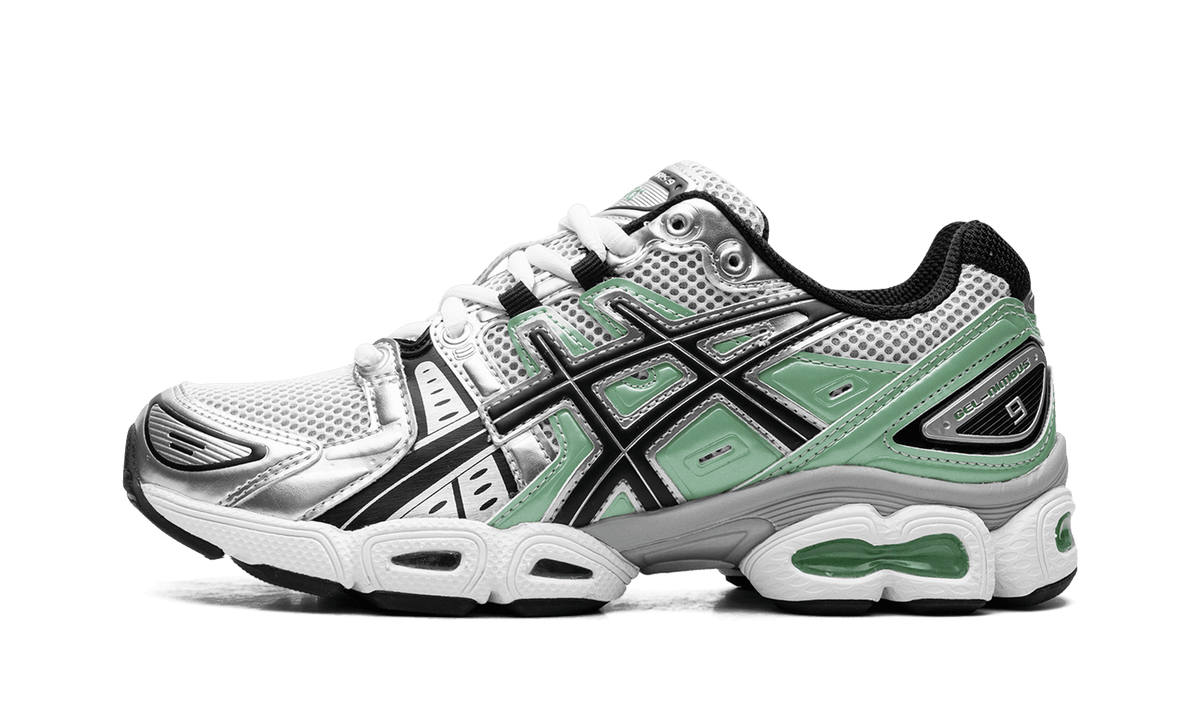 ASICS WOMENS GEL-NIMBUS 9 WMNS "White / Bamboo" 1202A278 109 from Stadium Goods