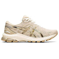 ASICS Women's GT-1000 10 Running Shoes, 6, Cream/Putty