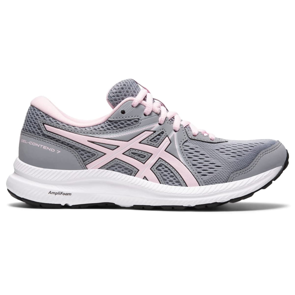 ASICS Women's Gel-Contend 7 Eeveryday shoes, 6 US ( Standard ) - Sheet Rock/Pink Salt