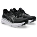 ASICS Women's Gel-Kayano 31 Running Shoes, Black/Pure Silver, US 10.5 Medium