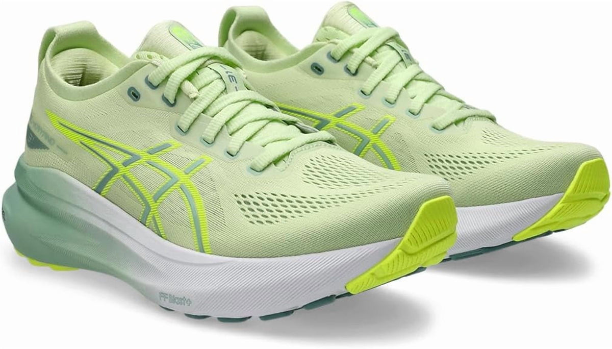 ASICS Women's Gel-Kayano 31 Running Shoes, Cool Matcha/Light Celadon, US 10 Wide