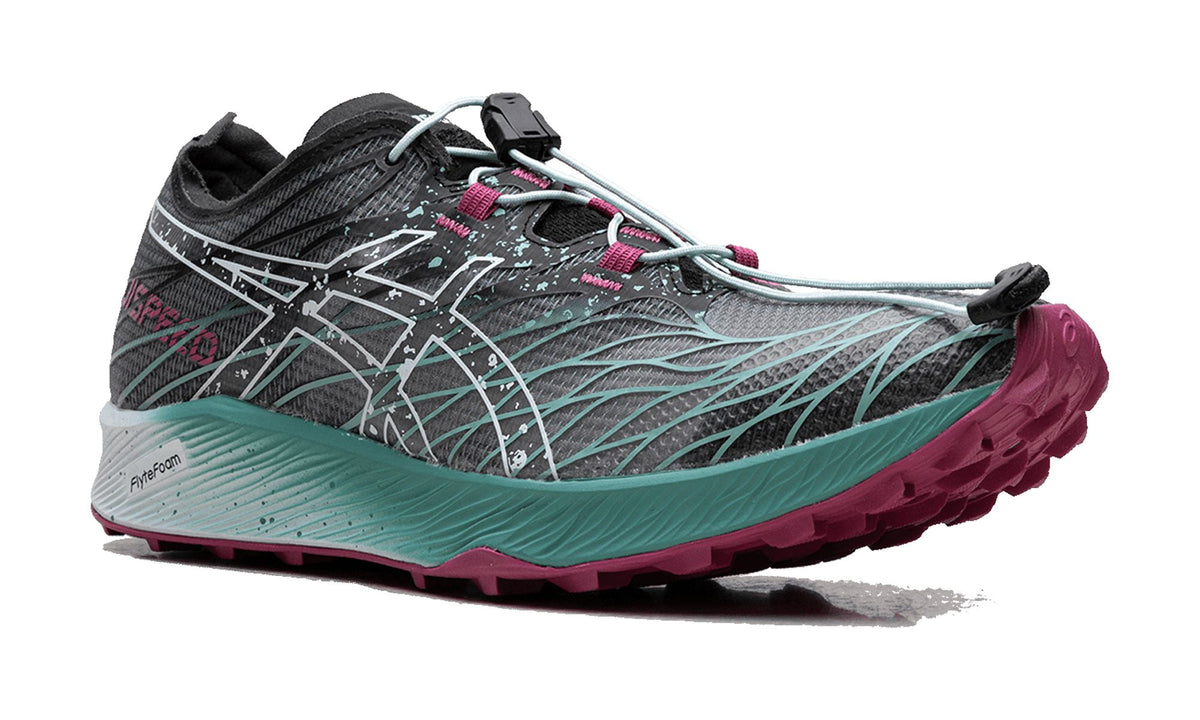 ASICS WOMENS FUJI SPEED Womens "BLACK SOOTHING SEA" 1012B176 001 1012B176 001 from Stadium Goods