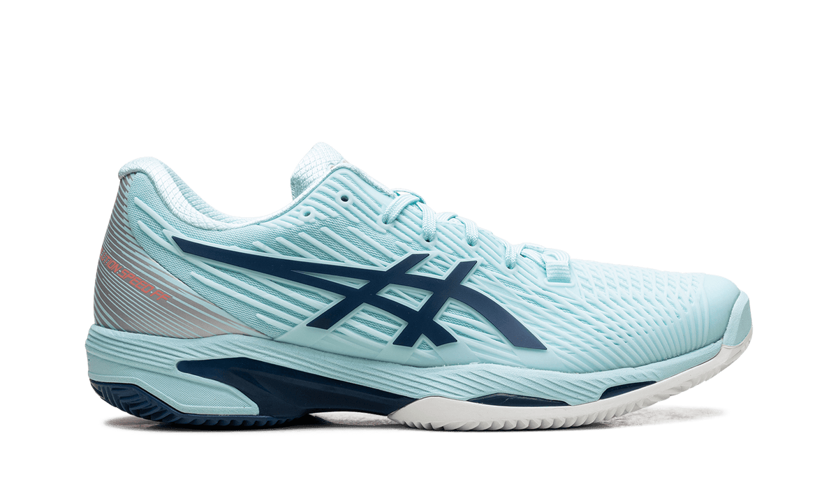 ASICS WOMENS SOLUTION SPEED FF 2 Womens "CLEAR BLUE LIGHT INDIGO" 1042A134 403 1042A134 403 from Stadium Goods