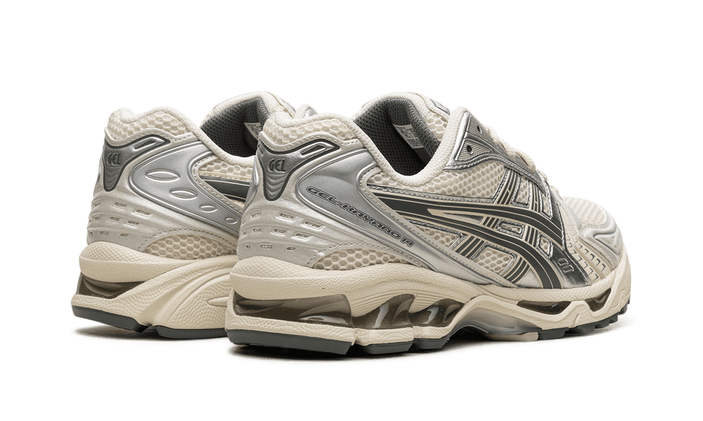ASICS MENS GEL KAYANO 14 "BIRCH DARK PEWTER" 1201A019 200 from Stadium Goods