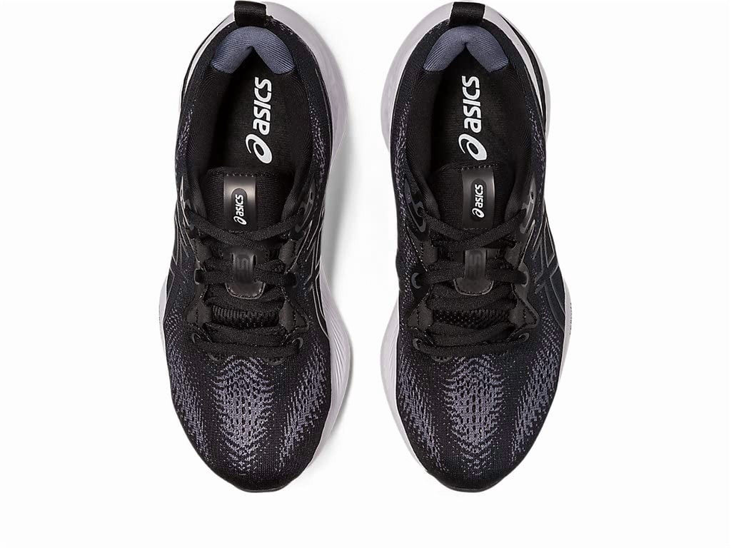 ASICS Women's Gel-Cumulus 25 Running Shoes, 10.5 US ( WIDE ), Black/White