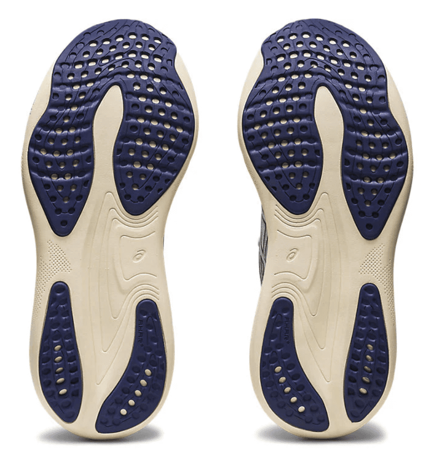 ASICS Women's Gel-Nimbus 25 Running Shoes, 12 US ( Standard ), Sky/Cream