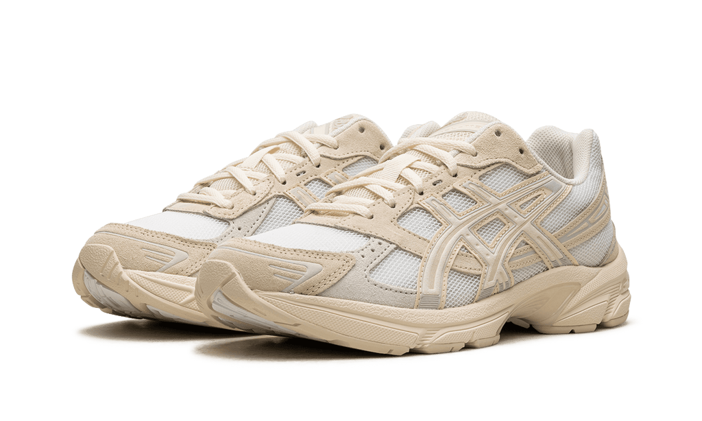 ASICS WOMENS GEL 1130 WMNS "WHITE / BIRCH" 1202A163 100 from Stadium Goods