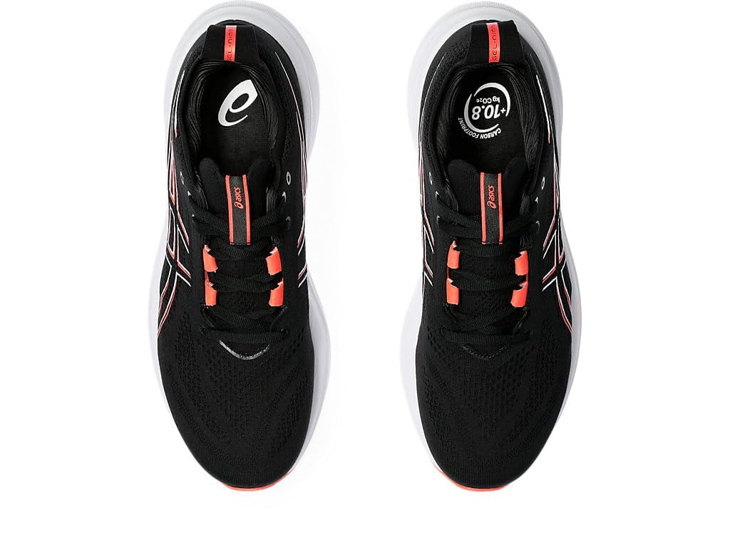ASICS Men's Gel-Nimbus 26 Running Shoes, Size 15 US ( Standard ) , Black/True RED