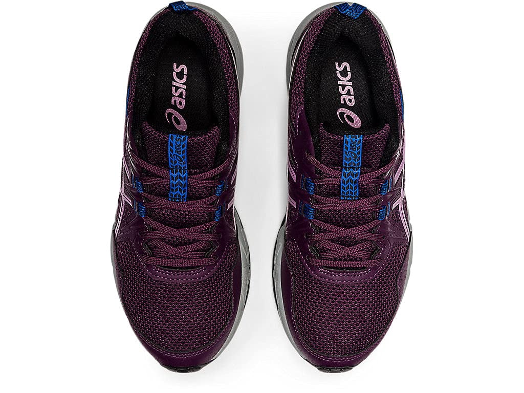 ASICS Women's Gel-Venture 8 Everyday Trail Shoes, Size 7 US ( Standard ), DEEP Plum/Black- Water Resistant