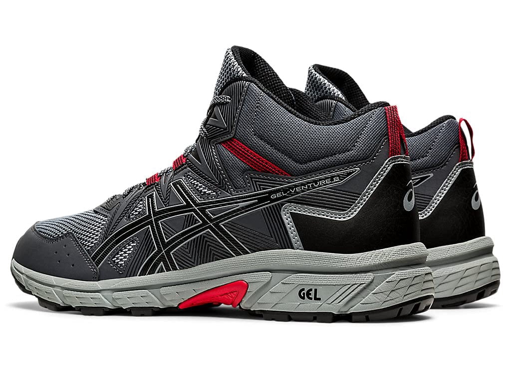ASICS Men's Gel-Venture 8 Mid Top Everyday Shoes, Size 14 US ( Standard ), Carrier Grey/Sheet Rock- Water Resistant