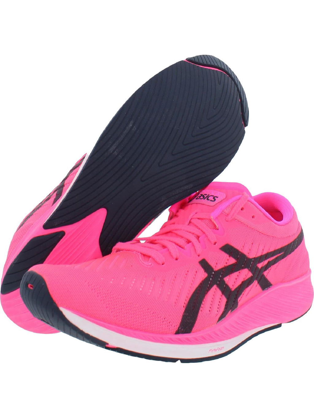 Asics Womens Metaracer Knit Gym Running Shoes