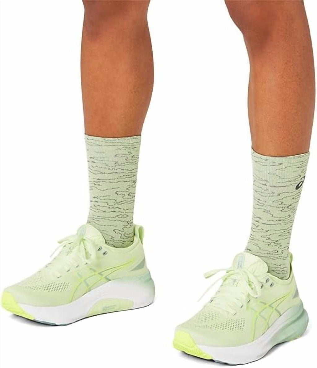 ASICS Women's Gel-Kayano 31 Running Shoes, Cool Matcha/Light Celadon, US 8 Wide