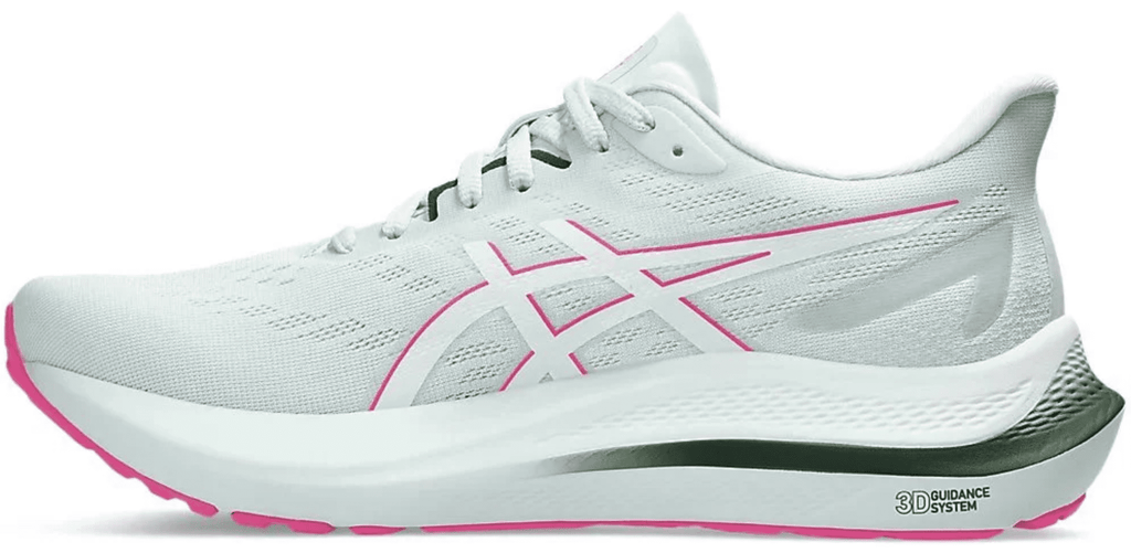 ASICS Womens GT-2000 12 Trail Running Shoes , Size 7.5 US ( WIDE ), Pure Aqua/White