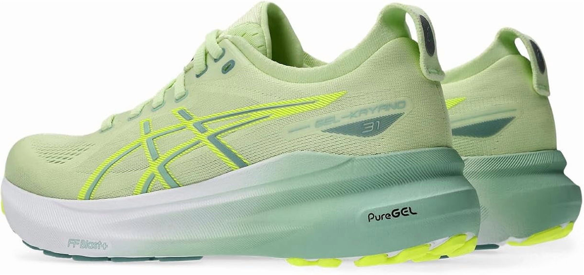 ASICS Women's Gel-Kayano 31 Running Shoes, Cool Matcha/Light Celadon, US 8 Wide
