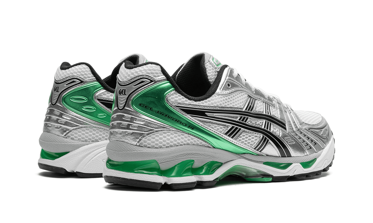 ASICS MENS GEL-Kayano 14 "White/Malachite Green" 1201A019 110 1201A019 110 from Stadium Goods