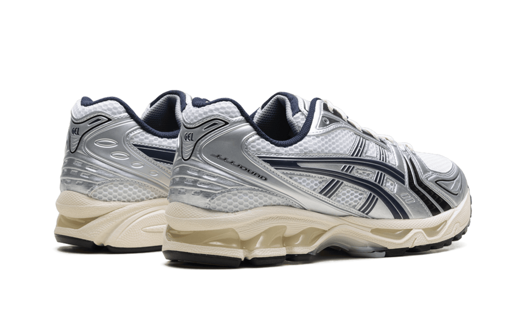 ASICS MENS GEL-Kayano 14 "JJJJound - White/Navy" 1203A961 100 1203A961 100 from Stadium Goods