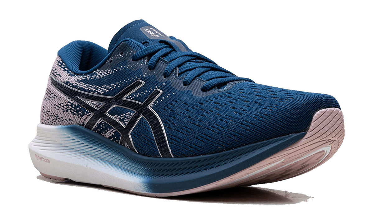 ASICS WOMENS EVORIDE 3 Womens "Mako Blue / Pure Silver" 1012B184 400 1012B184 400 from Stadium Goods