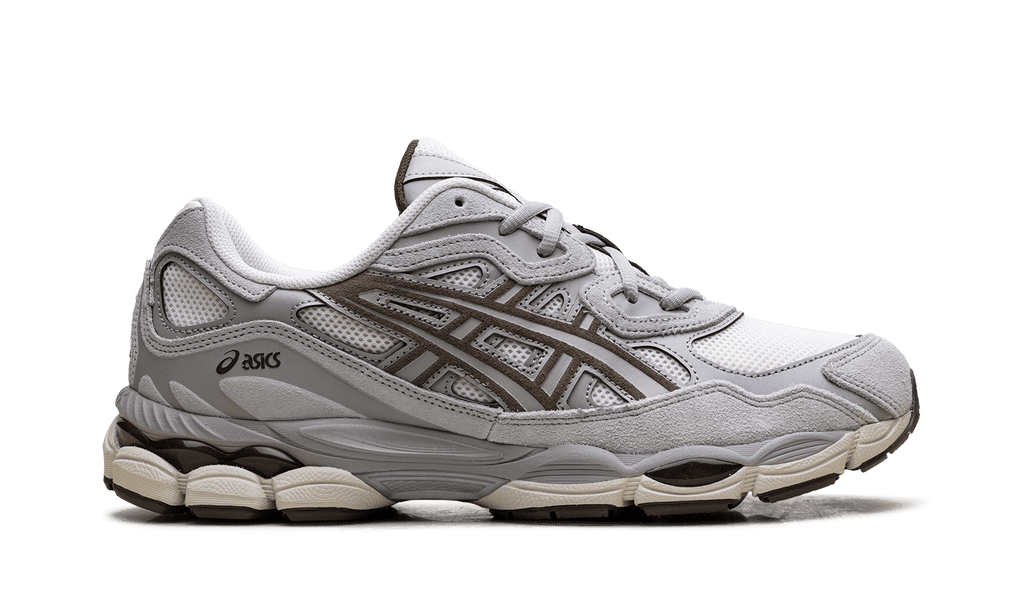 ASICS MENS Gel-NYC "Cream Cement Grey Brown" 1203A383 114 1203A383 114 from Stadium Goods