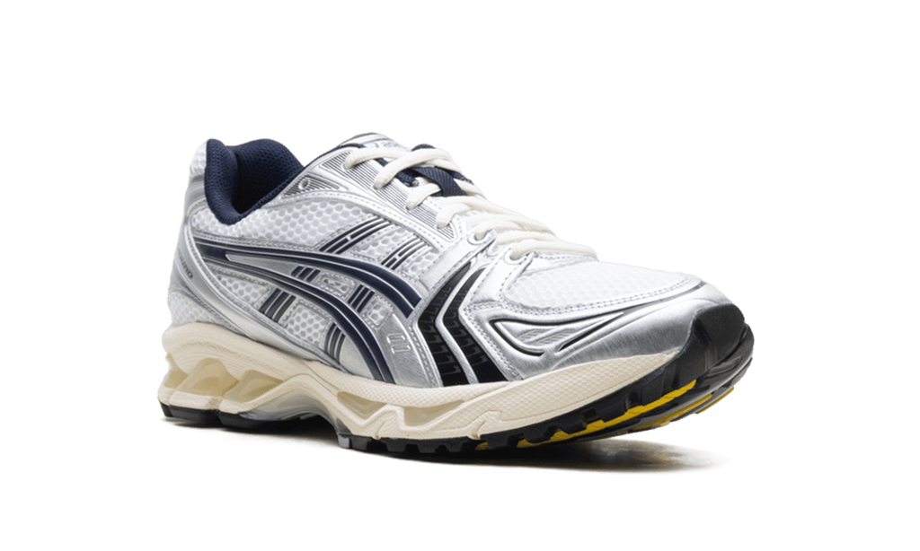 ASICS MENS GEL-Kayano 14 "JJJJound - White/Navy" 1203A961 100 1203A961 100 from Stadium Goods